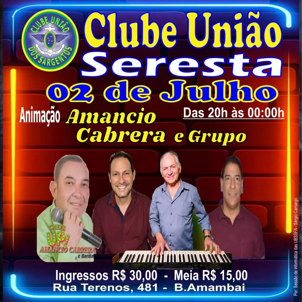 Seresta Baile dia 02/07/2025